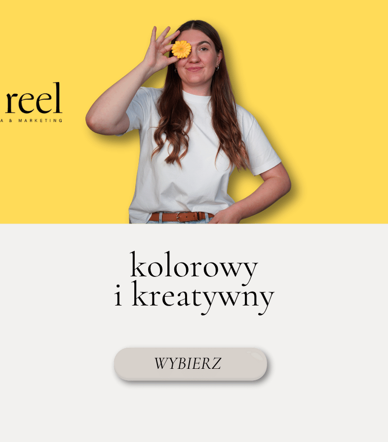 Portfolio Just Reel – kolorowy i kreatywny styl